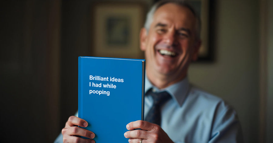 Funny Father's Day gift guide: 15 WTF Notebooks to make dad laugh out loud