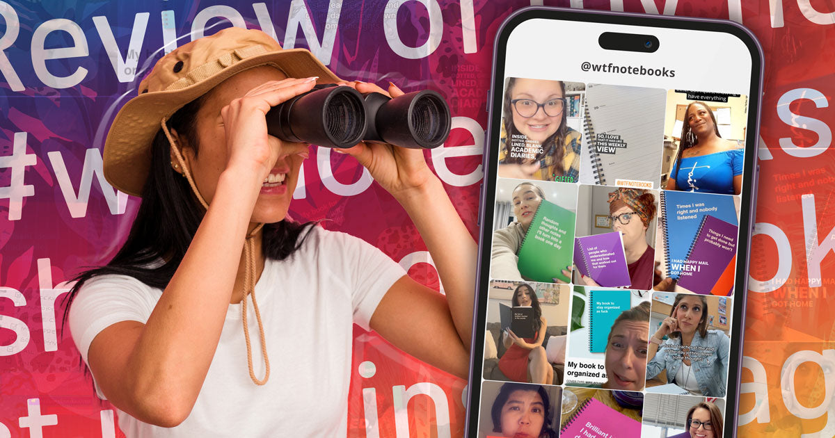 Spotted in the wild: Hilarious @wtfnotebooks videos by customers and influencers