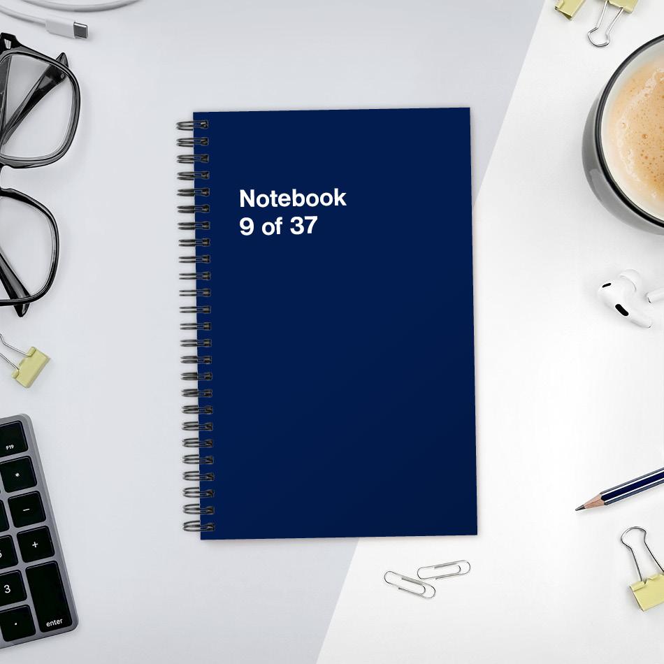 A funny notebook from WTF Notebooks® entitled 
