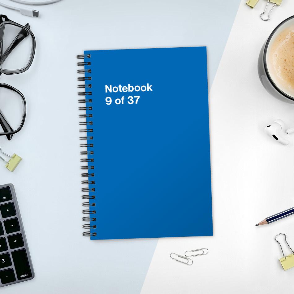 A funny notebook from WTF Notebooks® entitled 