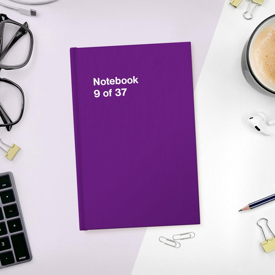 A funny notebook from WTF Notebooks® entitled 