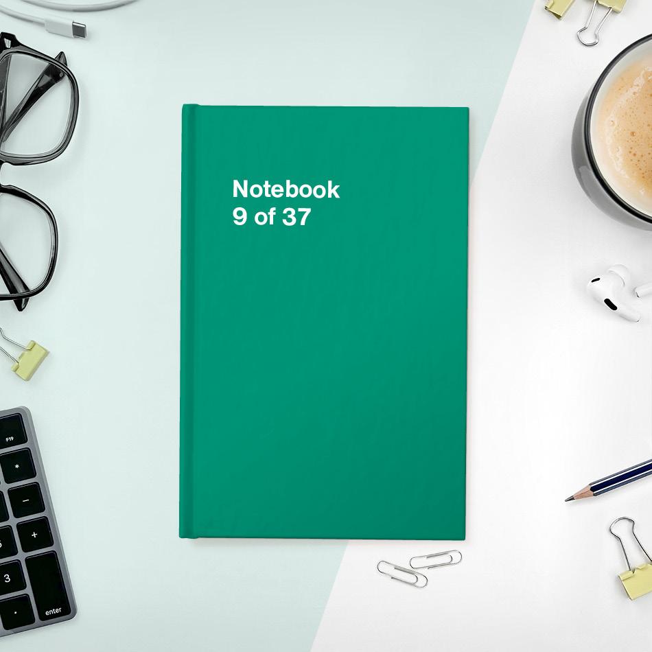 A funny notebook from WTF Notebooks® entitled 