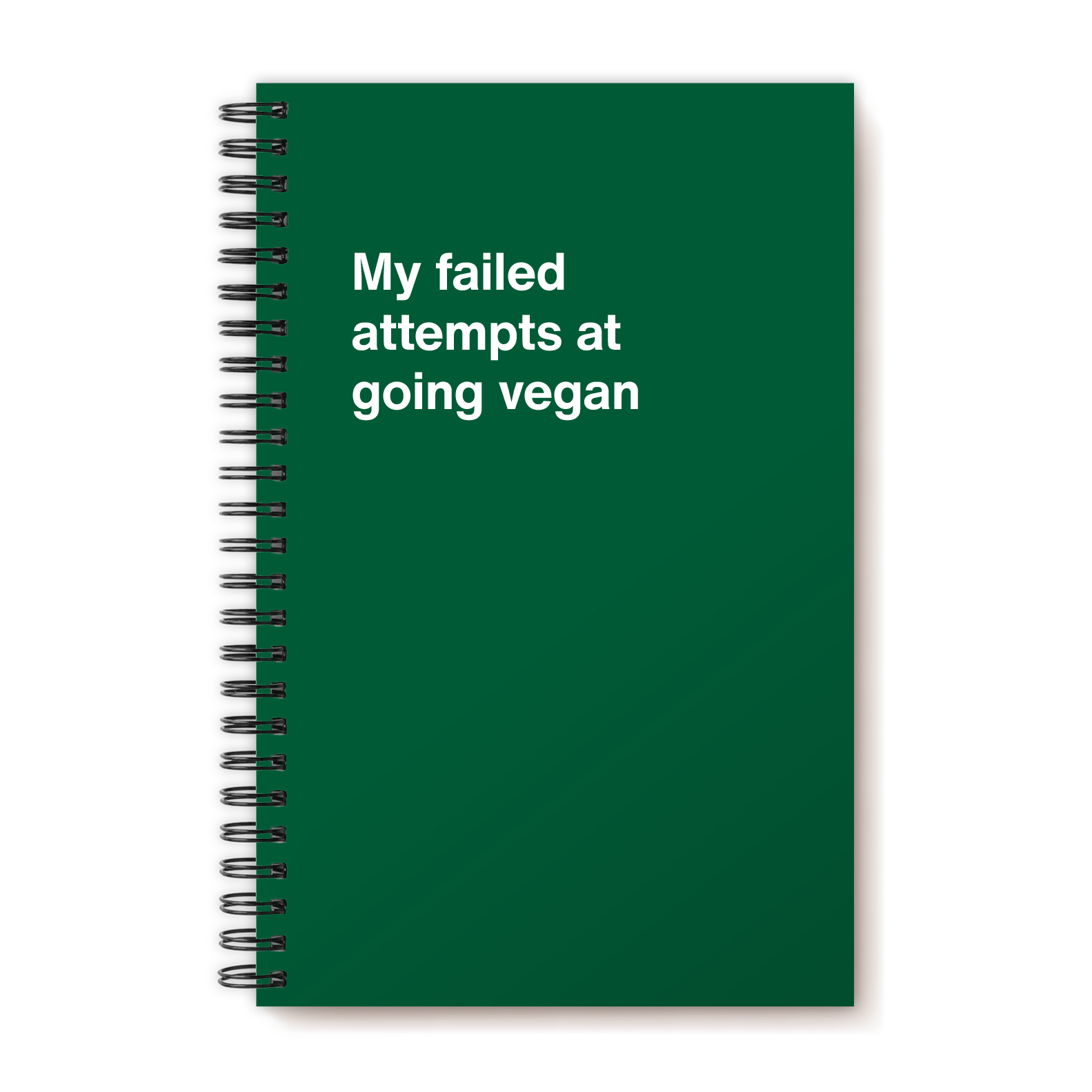 My failed attempts at going vegan