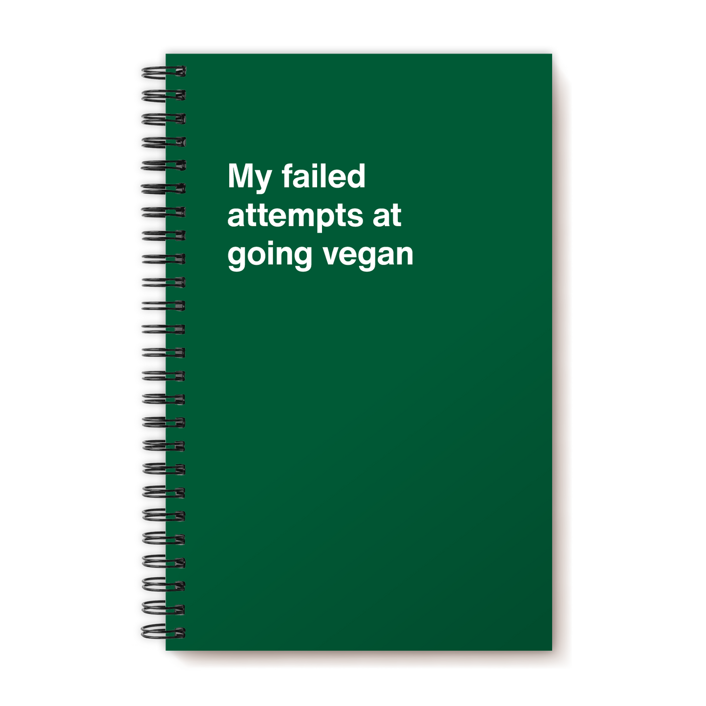
                  
                    My failed attempts at going vegan
                  
                