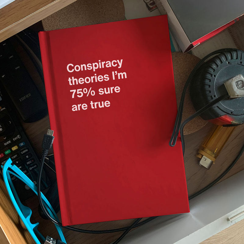 Conspiracy theories I'm 75% sure are true