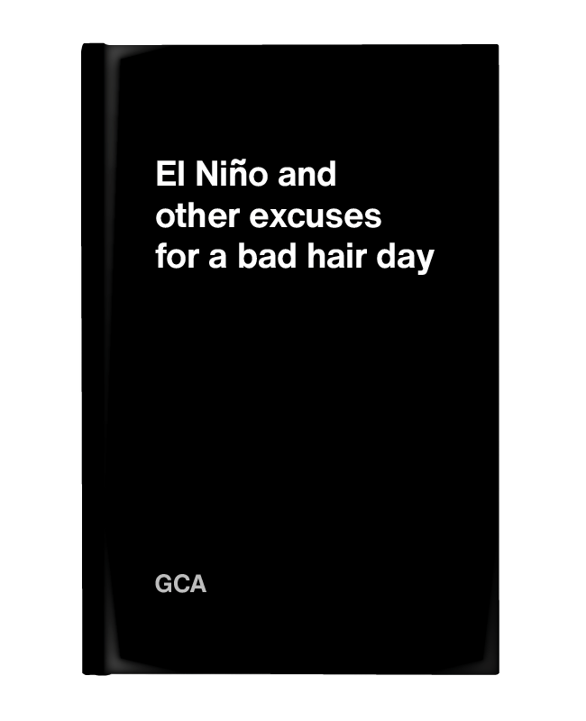 UNICEF Book 4: El Niño and other excuses for a bad hair day