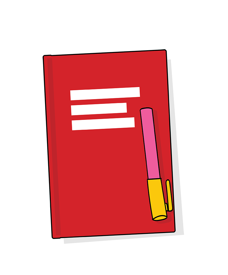 Compact hardcover