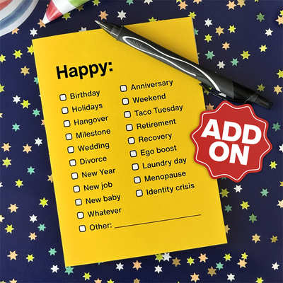 WTF Greeting Card