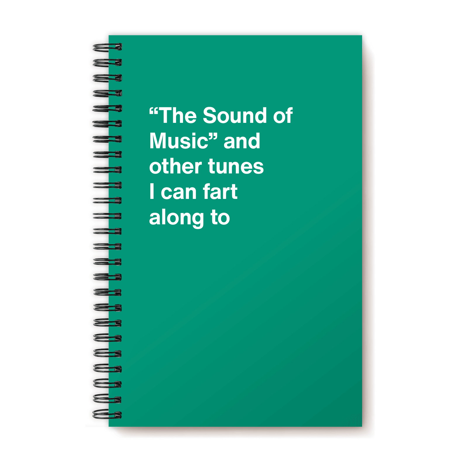 “The Sound of Music” and other tunes I can fart along to | WTF Notebooks