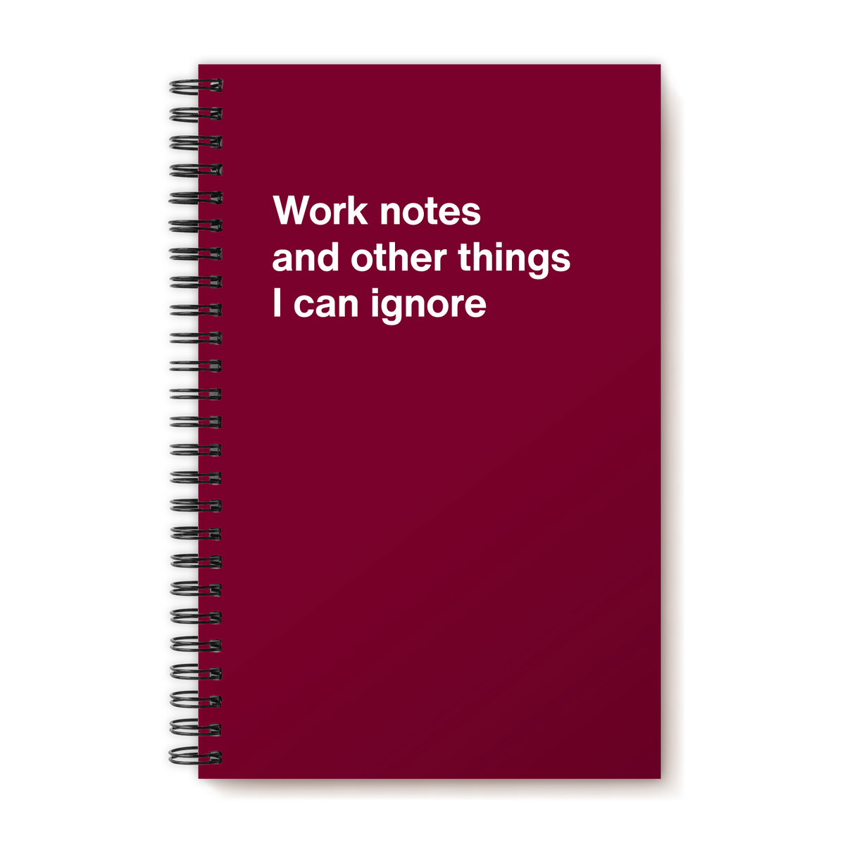 Work notes and other things I can ignore | WTF Notebooks®